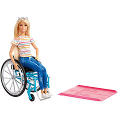 Кукла Barbie в инвалидной коляске Mattel