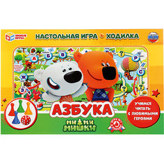 Настольная игра-ходилка Умные игры Азбука, мимимишки Умка
