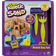 Игровой набор Kinetic Sand "Кинетический песок: веселая пляжная игра"