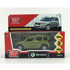 Коллекционная машинка Технопарк Skoda Yeti, 12 см