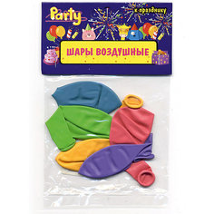 Воздушные шары Action! 25 см, 5 шт