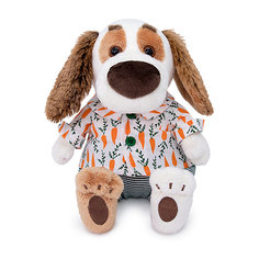 Мягкая игрушка Budi Basa Собака Бартоломей Baby в рубашке и трусах, 19 см