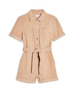 Комбинезоны без бретелей Topshop