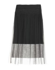 Юбка длиной 3/4 Brunello Cucinelli