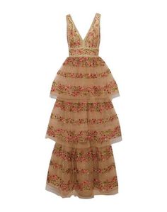 Длинное платье Marchesa Notte