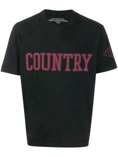 Telfar футболка с принтом Country