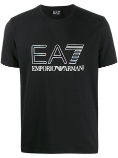Ea7 Emporio Armani футболка с логотипом