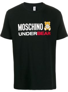Moschino футболка Underbear с логотипом