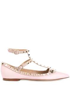 Valentino балетки Valentino Garavani Rockstud
