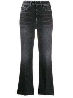 7 For All Mankind укороченные джинсы на пуговицах