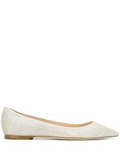 Jimmy Choo балетки Romy  с блестящей отделкой