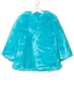 Msgm Kids eco fur jacket