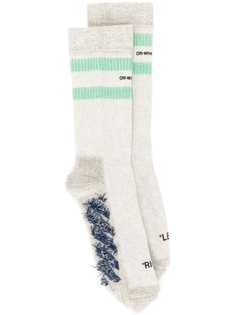 Off-White носки с полосками