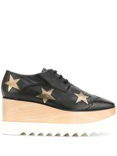 Stella McCartney туфли Silver Stars Elyse