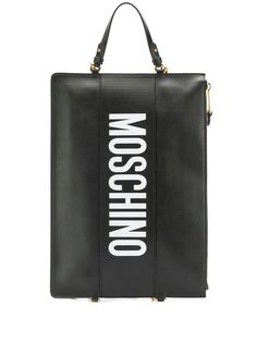 Moschino клатч с логотипом