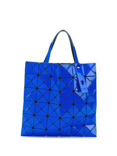 Bao Bao Issey Miyake triangular applique tote bag