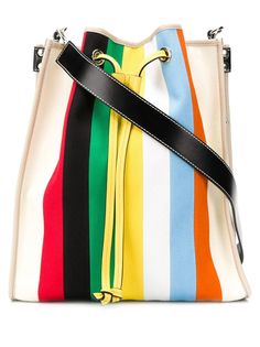 JW Anderson сумка-тоут с радужными полосками