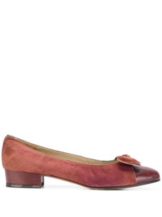 Salvatore Ferragamo Pre-Owned балетка с бантом спереди