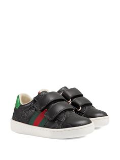 Gucci Kids кроссовки Gucci Signature с отделкой Web