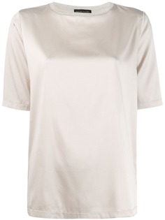 Fabiana Filippi футболка с вырезом-лодочкой