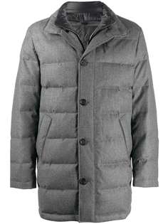 Canali пуховик с высоким воротником