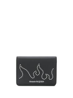 Alexander McQueen картхолдер с заклепками