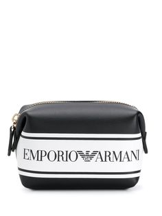 Emporio Armani косметичка с логотипом