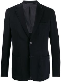 Z Zegna однобортный пиджак