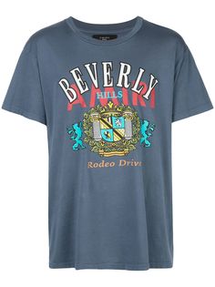 Amiri футболка Beverly Hills с логотипом
