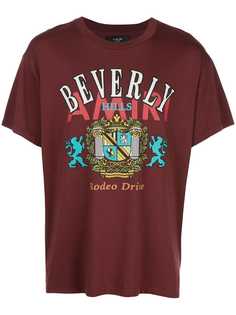 Amiri футболка Beverly Hills с логотипом