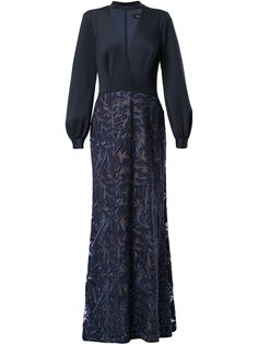 Tadashi Shoji платье Elm с вышивкой