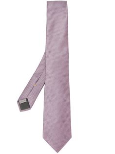 Canali галстук с заостренным концом