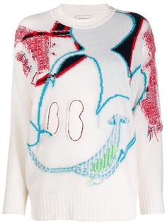 Iceberg graphic knit jumper