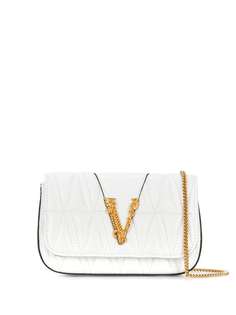 Versace сумка через плечо с металлическим логотипом