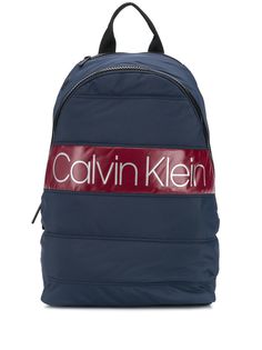 Calvin Klein стеганый рюкзак с логотипом