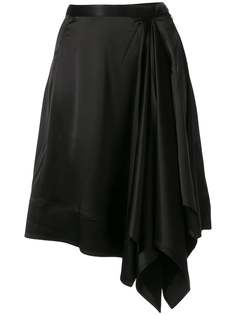Ck Calvin Klein юбка асимметричного кроя