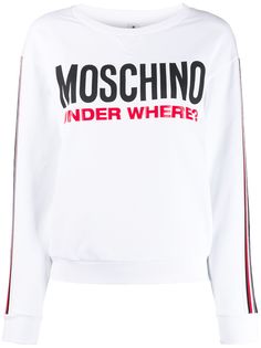 Moschino толстовка с логотипом