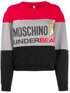 Moschino толстовка с логотипом