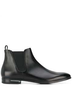 Prada ботинки с логотипом