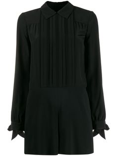 Red Valentino комбинезон с плиссировкой