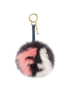 Fendi FF Pom Pom keyring