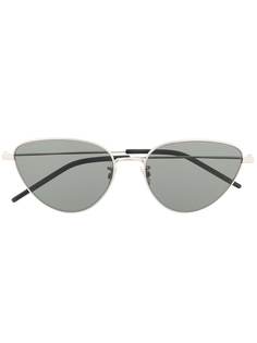 Saint Laurent Eyewear солнцезащитные очки в оправе кошачий глаз