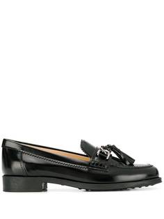 Tods лоферы с кисточками Tod`S