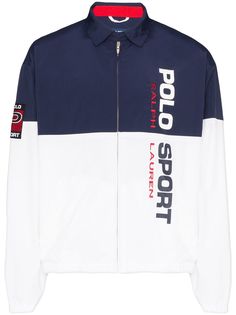 Polo Ralph Lauren куртка в стиле колор-блок на молнии