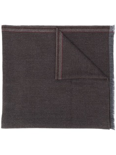 Ermenegildo Zegna шарф с бахромой