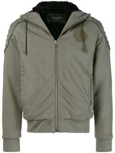 Mr & Mrs Italy patched quilted hoodie