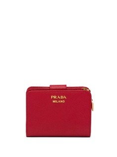 Prada кошелек из сафьяновой кожи