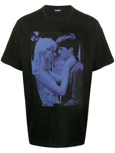 Raf Simons футболка Blue Couple