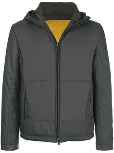 Corneliani zipped fitted jacket