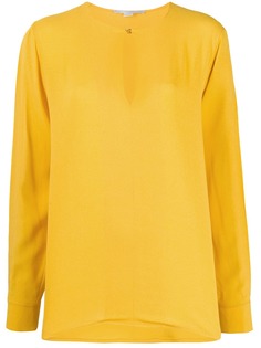 Stella McCartney блузка с разрезами на рукавах